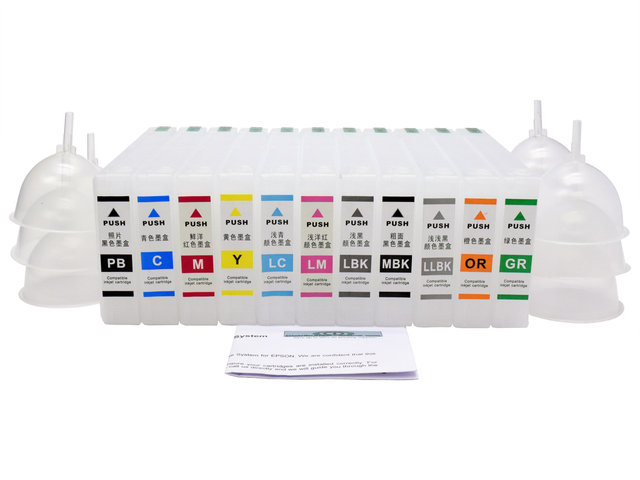 Refillable Cartridge Set for EPSON Stylus Pro 4900